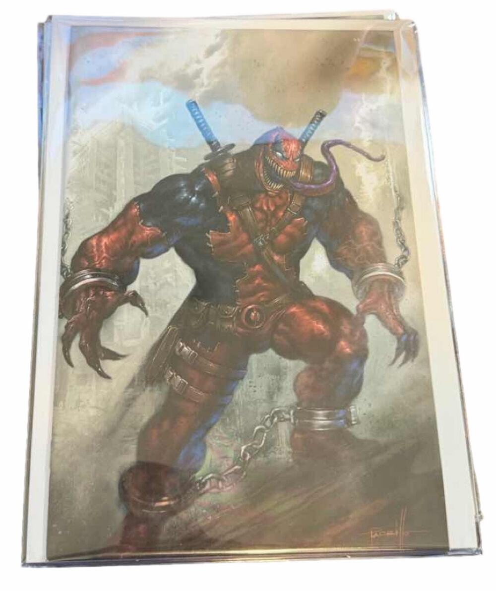 X-Force Killshot Lucio Parrillo Red Virgin Variant Venompool Comic